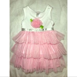 3/$10 Pink flower infant dress
